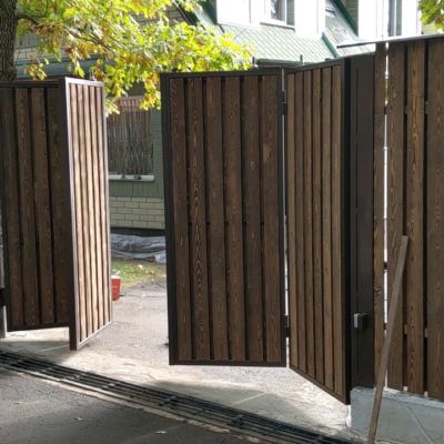 Купите и Закажите Ворота Гармошка: Лучшая Цена от 46682 руб, Установка под Ключ и Доставка в Черкесске и по Области